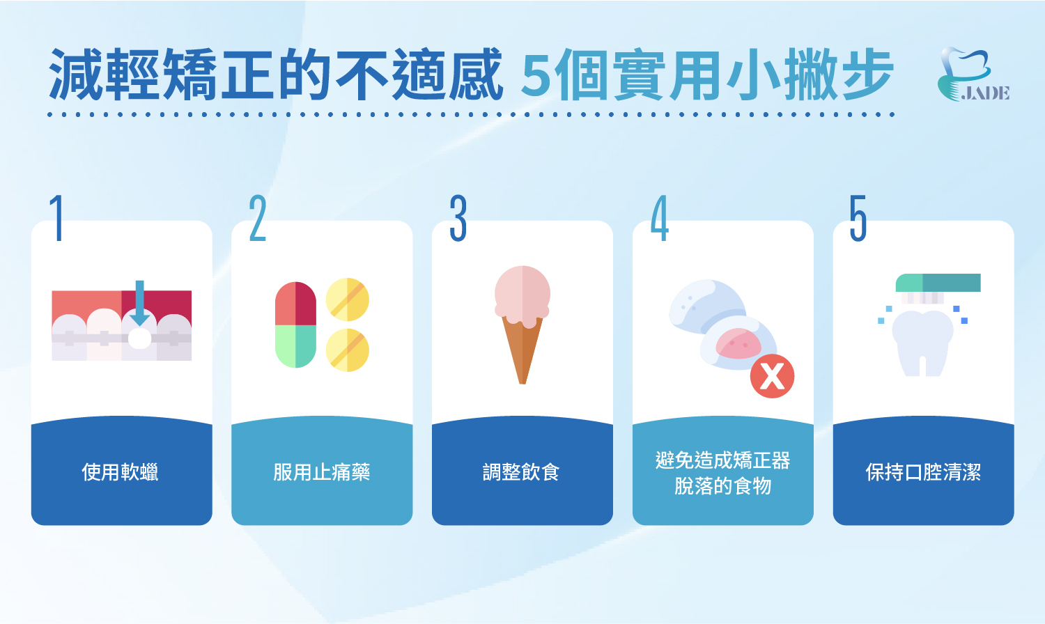 有哪些方法可以減輕矯正的不適感？